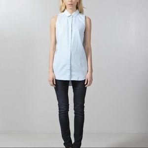 Cheap Monday- Distressed Chambray